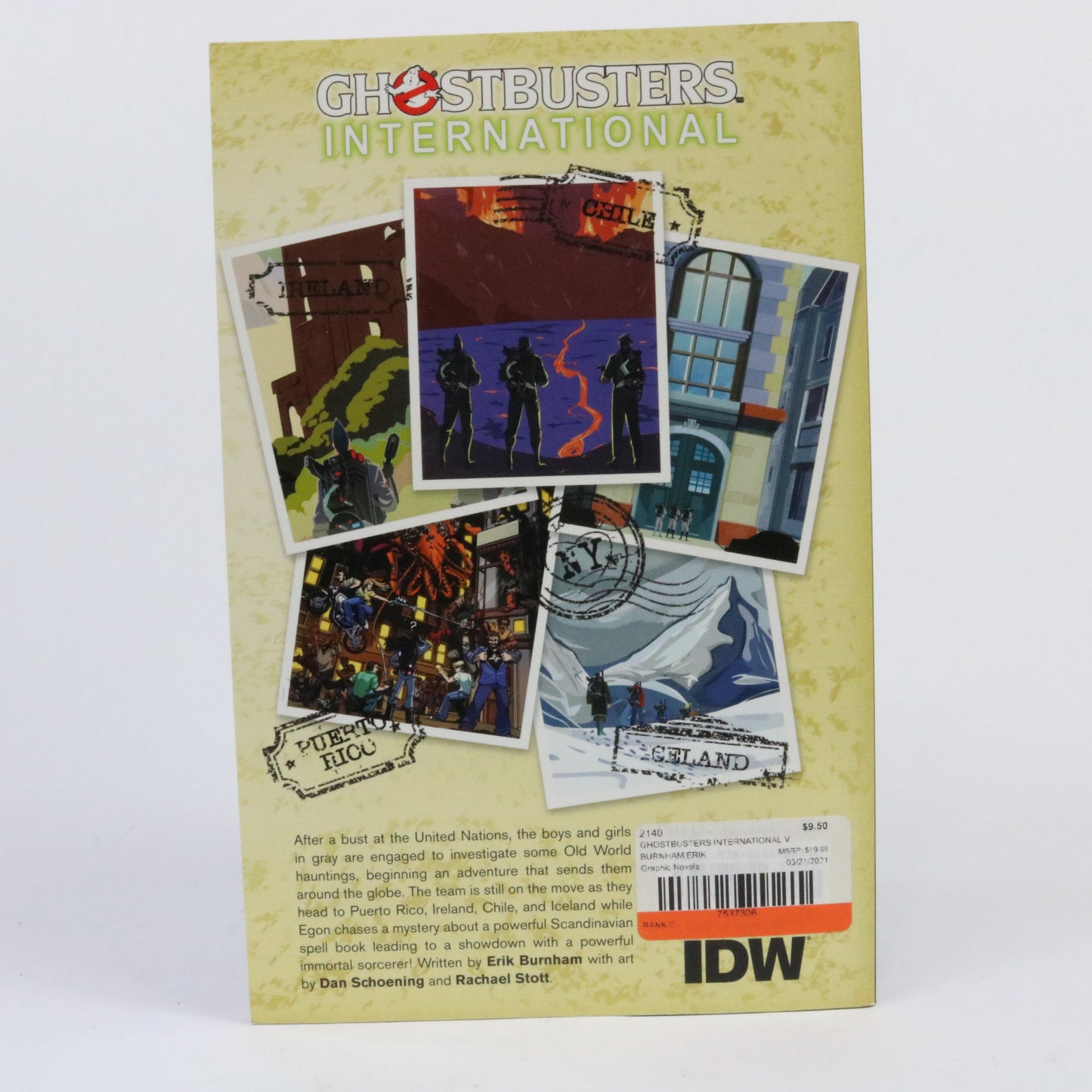 Ghostbusters International Volume 2 Graphic Novel