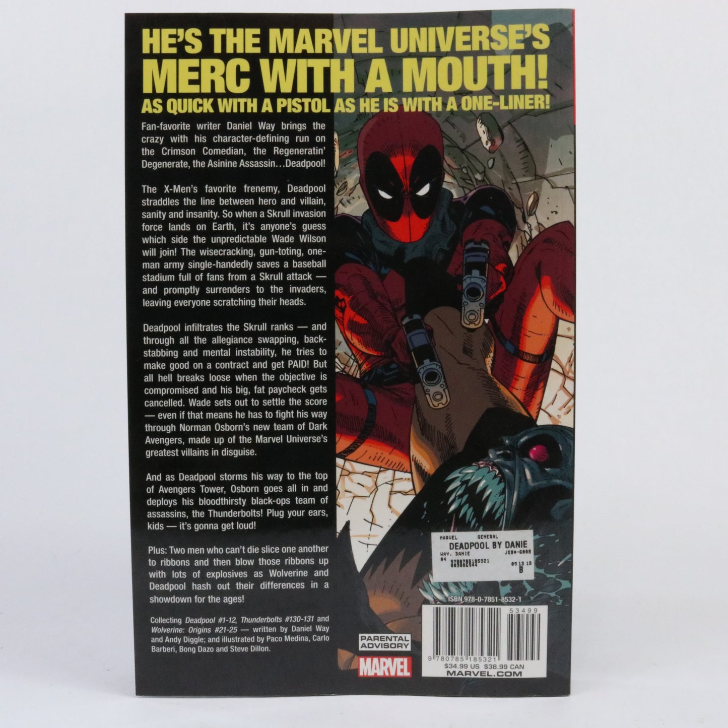 Deadpool Daniel Way the Complete Collection Volume 1 Graphic Novel