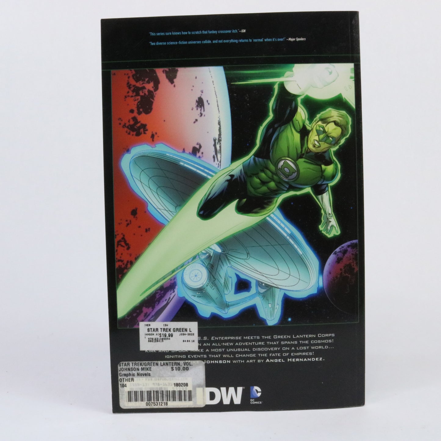 Star Trek Green Lantern The Spectrum War 01 Graphic Novel