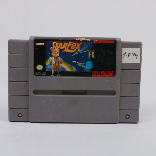 Starfox Super Nintendo Game